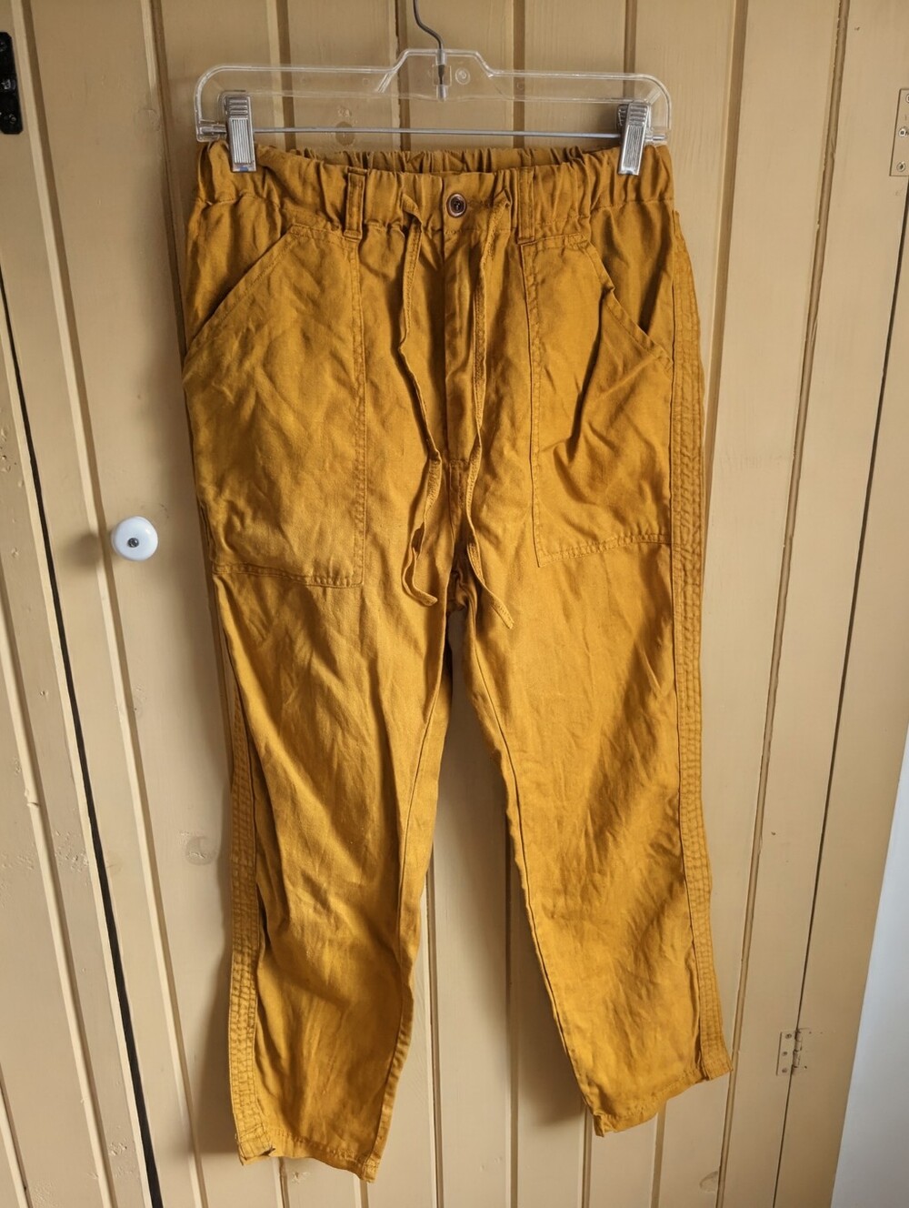 Alex Mill Size 2 100% Linen Tan Pants